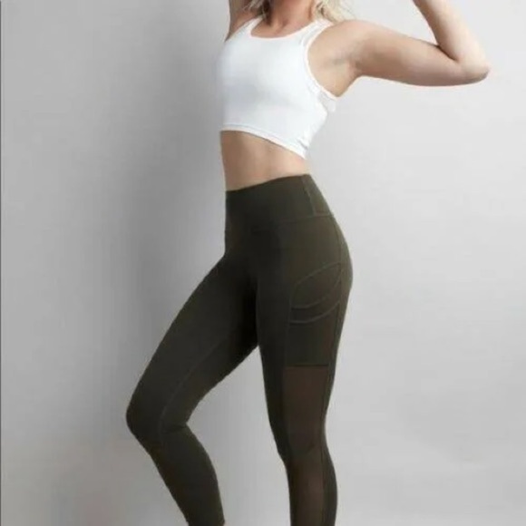 Savvi Pants - Savvi Olive Green Hawk Legging